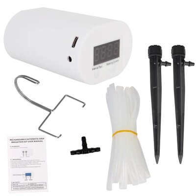 Divkāršā sūkņa pilienveida apūdeņošanas sistēmas rūpnīcas viedā automātiskā laistīšanas ierīces taimeris Dārza pilienveida apūdeņošanas ierīces kontrolieris