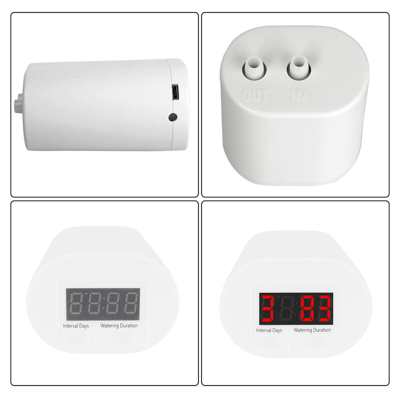 Divkāršā sūkņa pilienveida apūdeņošanas sistēmas rūpnīcas viedā automātiskā laistīšanas ierīces taimeris Dārza pilienveida apūdeņošanas ierīces kontrolieris