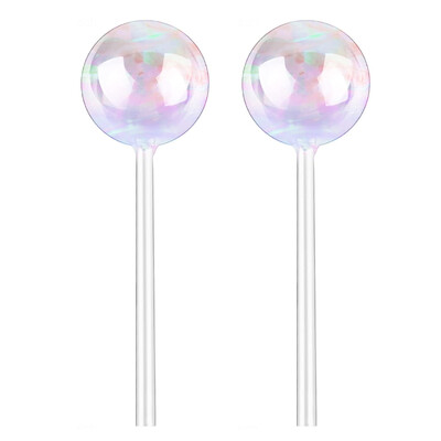 2 gab. Automātiskās augu laistīšanas spuldzes, pašlaistošas stikla bumbiņas iekštelpu/āra ziediem, pilienveida apūdeņošanas ierīce