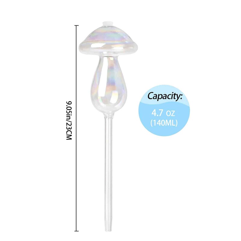 Ekstra velika žarulja za samonavodnjavanje biljaka, staklena žarulja svijetlih duginih boja za unutarnje i vanjske prostore, kapaljka za biljke koja se sama zalijeva