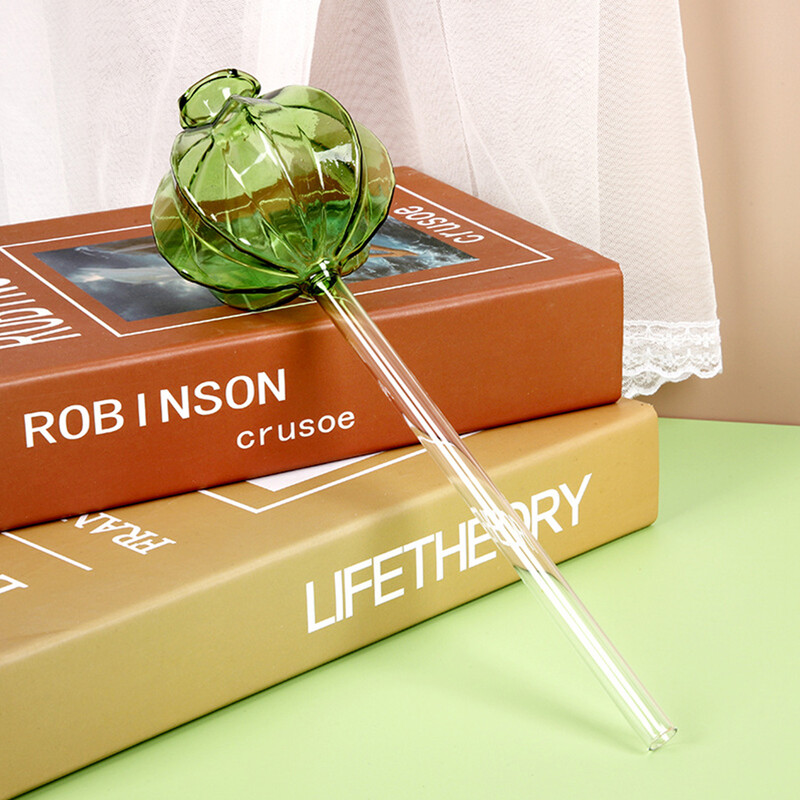 Ziedu laistīšanas ierīce Sfēriska stikla lodīšu augu laistīšanas globusi Automātiska dārza puķu podu pilināmās apūdeņošanas ierīces bumba