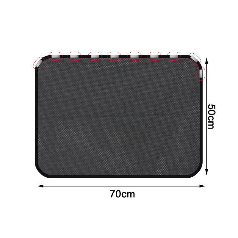 Umbrelă de soare magnetică pentru mașină, protecție UV, perdea de mașină, geam de mașină, umbrelă de soare pentru fereastră laterală, plasă, parasolar, protecție de vară, film pentru fereastră