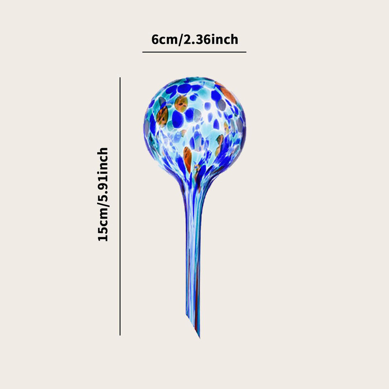 1pc-Ball Stakleni uređaj za automatsko navodnjavanje Zelena biljka u kućanstvu Uređaj za navodnjavanje kap po kap