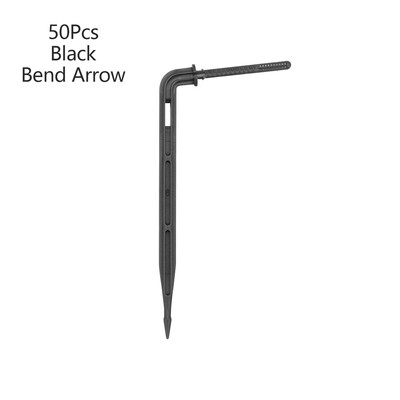 50 GAB saliekta bultiņa mikro pilināmā apūdeņošanas komplekta izstarotāji 3/5 mm šļūtenēm dārza laistīšanas taupīšanas mikropilinātāja siltumnīcai