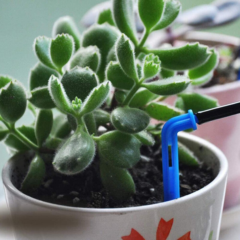 50 GAB saliekta bultiņa mikro pilināmā apūdeņošanas komplekta izstarotāji 3/5 mm šļūtenēm dārza laistīšanas taupīšanas mikropilinātāja siltumnīcai