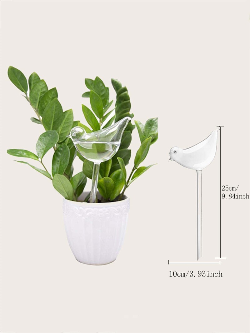 Automatski sustav za navodnjavanje kap po kap Prozirna plastika u obliku ptice za unutarnje kućanstvo Vrtna posuda za zalijevanje Hranilica za vodu Uređaj za samozalijevanje