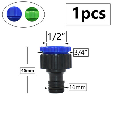 Brzi priključak Vrtno crijevo 1/4 3/8 1/2 3/4 1" Spojnica cijevi za navodnjavanje Zaustavljanje priključka za vodu Popravak Spojnica Montaža sustava za navodnjavanje