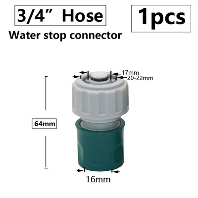 Brzi priključak Vrtno crijevo 1/4 3/8 1/2 3/4 1" Spojnica cijevi za navodnjavanje Zaustavljanje priključka za vodu Popravak Spojnica Montaža sustava za navodnjavanje