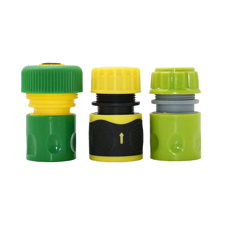 Brzi priključak Vrtno crijevo 1/4 3/8 1/2 3/4 1" Spojnica cijevi za navodnjavanje Zaustavljanje priključka za vodu Popravak Spojnica Montaža sustava za navodnjavanje