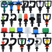 SPRYCLE dārza pilienveida apūdeņošanas laistīšanas smidzināšanas smidzinātāju izstarotāji 4/7 mm 1/4 collu šļūtenes savienotāja staba pilinātāja rotējošajam uzgalim