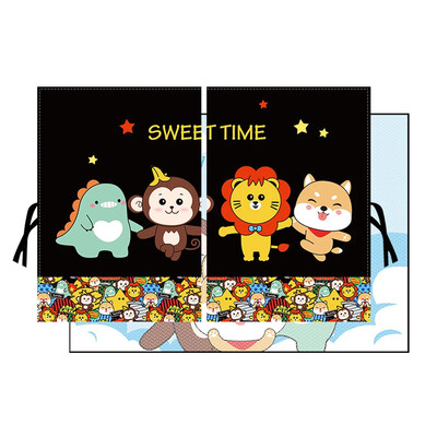 1kom Magnetska crtana automobilska zavjesa sa strane zupčanika Sjenilo za sunce Vizir za bočni prozor automobila za djecu Zaštita od sunca Toplinska izolacija Zavjesa za sunce