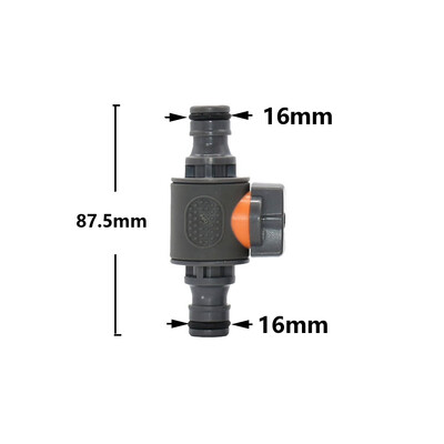 Dārza šļūtenes ātrais savienotājs 1/2 3/4 1 collas cauruļu savienotāja apturēšanas ūdens savienotājs 16/20/32 mm remonta savienojuma apūdeņošanas sistēmas stiprinājums