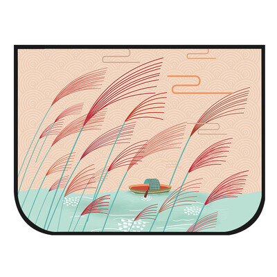 Magnetna zavjesa za automobil na prozoru automobila Pokrivač za suncobran Crtani univerzalni bočni prozor za suncobran UV zaštita za djecu, bebe, djecu