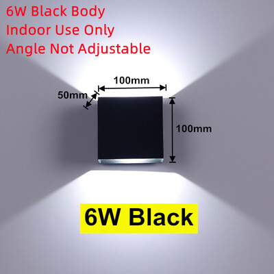 Unutarnja zidna svjetiljka Dnevni boravak Noćna svjetiljka za stepenice Aluminij Vodootporan IP65 Balkonski svijećnjak LED Zidna svjetiljka Lampa za trijem