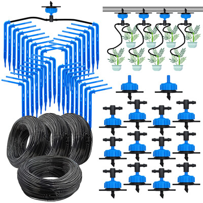 Σύστημα αυτόματου ποτίσματος κήπου Πότισμα με σταγόνες 4-way 3/5mm 2-way Drop Arrow Transmitter Potted Plant 10/20set Θερμοκήπιο