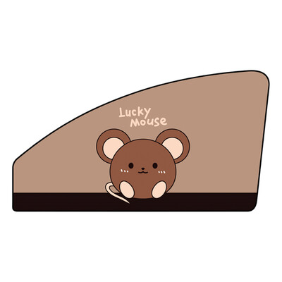 Suncobran na bočnom prozoru iz crtića, slatka žirafa, magnetska zavjesa za zaštitu od sunca, magnet za UV zaštitu, paraso zavjesa za prozor automobila za dijete