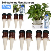 8 kom. Stubovi za zalijevanje Unutarnji automatski sustav za navodnjavanje kap po kap Oprema za navodnjavanje Alat za zalijevanje biljaka Keramičke sonde Kuća