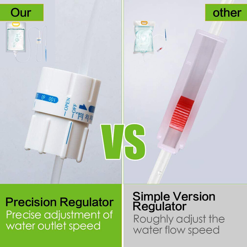 3,5 L augu apūdeņošanas maiss Automātisks laistīšanas maiss Regulējams dārza podi Pilienu adatu ierīce Dārza laistīšanas ūdens maiss Automātisks