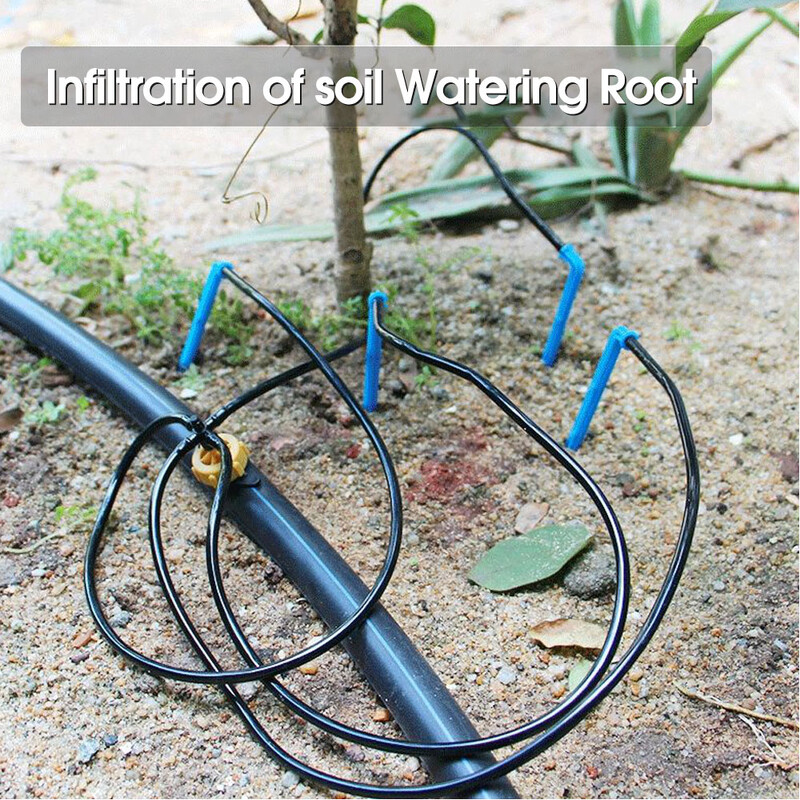 20M 2L 4L 8L 3/5mm crijevo za navodnjavanje kap po kap Komplet za navodnjavanje s 2 smjera kapaljkom za vrtne lončanice Sustav za navodnjavanje koji štedi staklenik