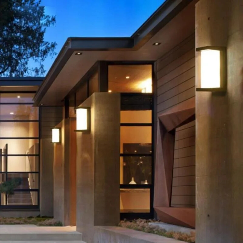 LED āra gaismas kustības sensors āra sienas gaisma ūdensizturīgs IP65 ielu lampa dārza apgaismojums āra sienas lampa āra apgaismojums