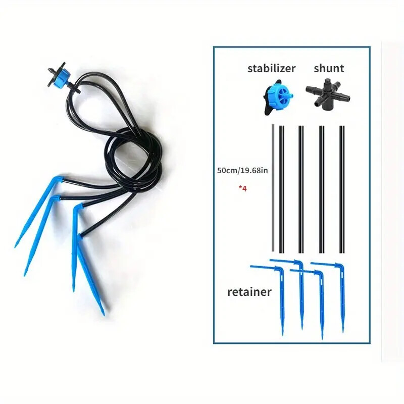 1PC kontroler Inteligentno cvijeće, biljke, raspršivači, navodnjavanje kap po kap, pumpa za zalijevanje, uređaj, sustav pumpe, mjerač vremena, vrtni alati