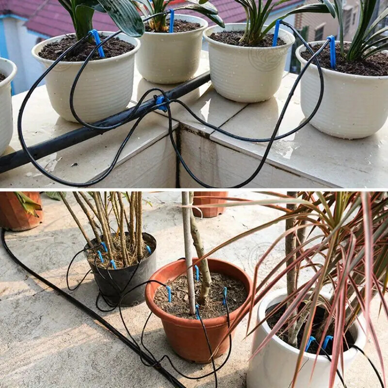 1PC kontroler Inteligentno cvijeće, biljke, raspršivači, navodnjavanje kap po kap, pumpa za zalijevanje, uređaj, sustav pumpe, mjerač vremena, vrtni alati