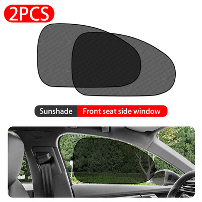 SEAMETAL 2Pcs Bočni prozor protiv sunca za automobilske mrežaste zavjese Sunmmer zaštita od sunca Prozorski zaslon Suncobran UV blokator protiv odsjaja