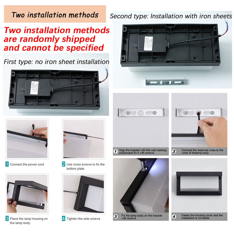 LED zidne svjetiljke Radarski senzor kretanja AC85-265V 16W/30W ABS vodootporan za unutarnje uređenje vrta vanjske zidne svjetiljke za stazu na trijemu