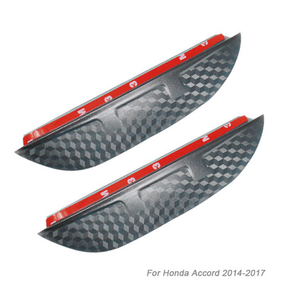 Automobilio modeliavimas Honda Accord 2014-2017 anglies pluošto galinio vaizdo veidrodžio antakių skydas nuo lietaus išorinis priedas