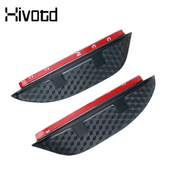 Hivotd Car Rear View Visor Panel Shade Rain Protection Αξεσουάρ Εξωτερικά ανταλλακτικά αυτοκινήτου για Honda HRV HR-V 2019