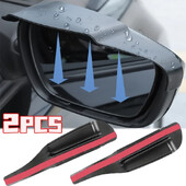 2x Air Drying Style Univerzalno auto retrovizor Reflektor za obrve Kiša Ventilacija retrovizora Zaštita od kiše Auto pribor
