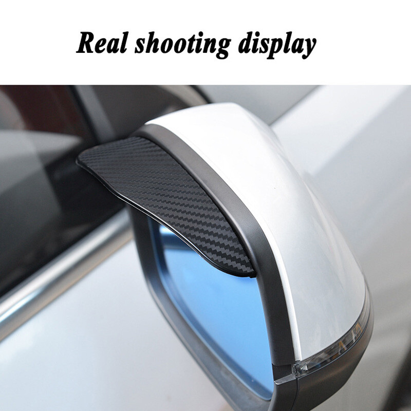 2 komada retrovizora za automobil Vizir za obrve protiv kiše Kišna navlaka od karbonskih vlakana za SMART Fortwo Forfour 453 451 452 450 Dodaci za automobile