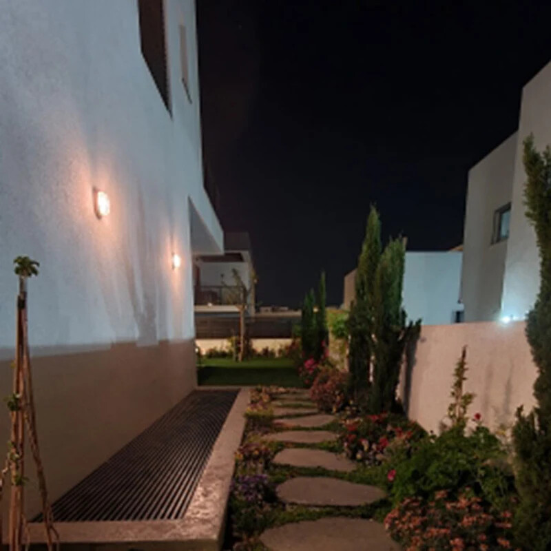 E27 Retro mitruma sprādziendrošs āra sienas apgaismojums Vintage ūdensizturīgs AC85-265V griestu lampa āra sienas un verandas apgaismojums