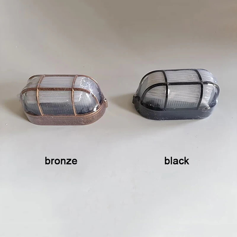 E27 Retro mitruma sprādziendrošs āra sienas apgaismojums Vintage ūdensizturīgs AC85-265V griestu lampa āra sienas un verandas apgaismojums