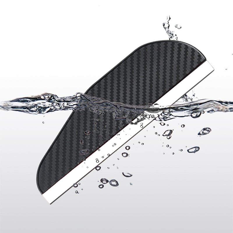 2Gb Automašīnas atpakaļskata spogulis lietus uzacu oglekļa šķiedras automātiskais lietus vairogs lietus ekrāna atstarotājs lietus dēlis atpakaļgaitas spoguļa uzacu vāks