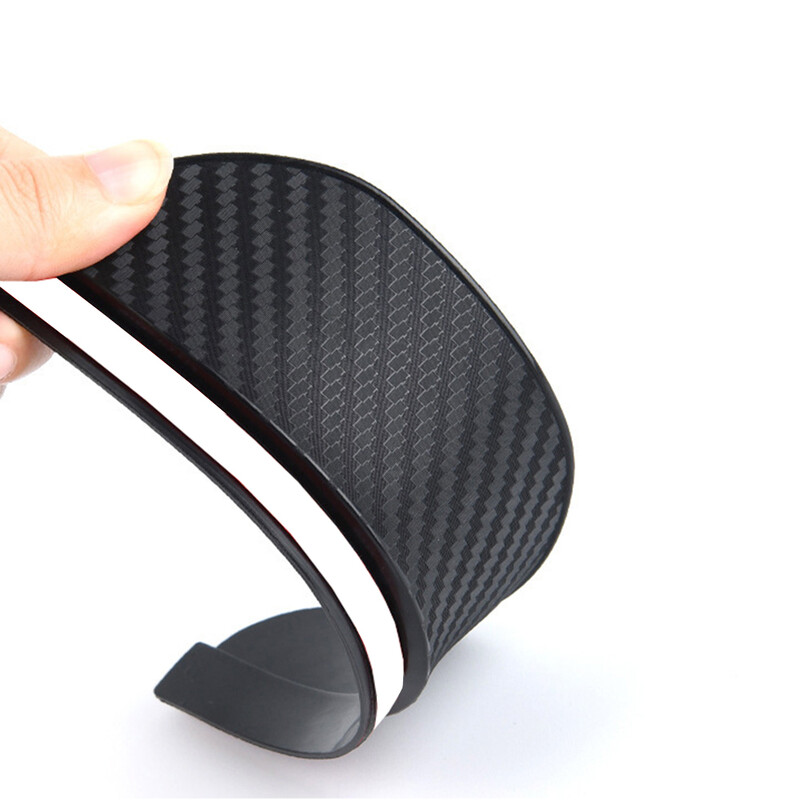 2Gb Automašīnas atpakaļskata spogulis lietus uzacu oglekļa šķiedras automātiskais lietus vairogs lietus ekrāna atstarotājs lietus dēlis atpakaļgaitas spoguļa uzacu vāks