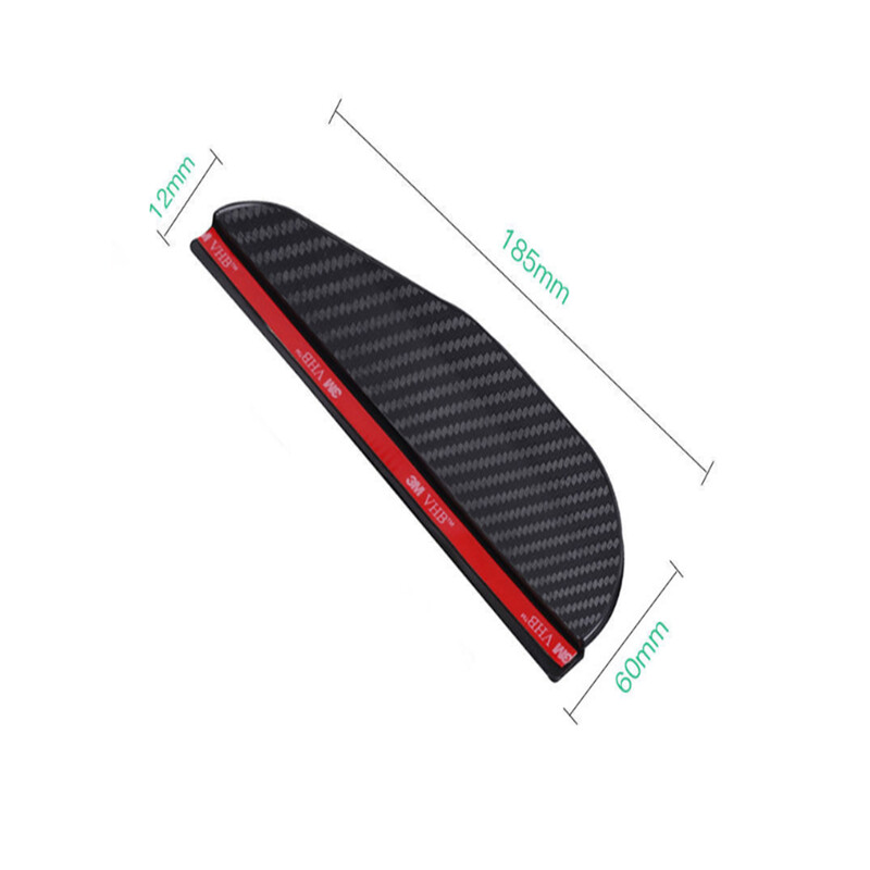 Bočni retrovizor za automobil Vizir s obrvama za kišu za Peugeot RCZ 206 207 208 301 307 308 406 407 408 508 2008-6008