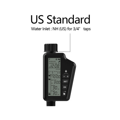 AVATTO WiFi Timer Smart Dual Water Timer Garden Farm Irrigation Controller Πρόγραμμα Timermable Irrigation Timed Watering Valve