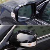2 buc. Oglinda retrovizoare universală pentru mașină, stil de uscare cu aer, capac de ploaie, parasolar, oglindă pentru sprâncene, vedere laterală, protecție împotriva ploaiei, protecție automată