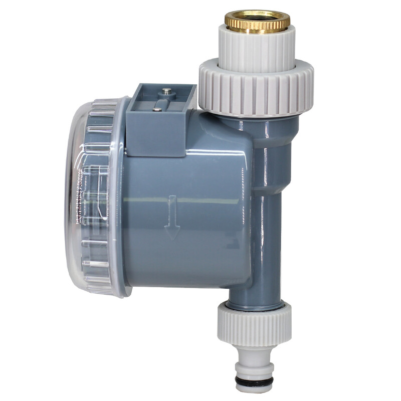 Augstas kvalitātes lietus sensora lodveida vārsta taimeris, automātisks laistīšanas apūdeņošanas kontrolieris, ūdensnecaurlaidīgs šļūtenes sistēmas darbs nulles spiediena