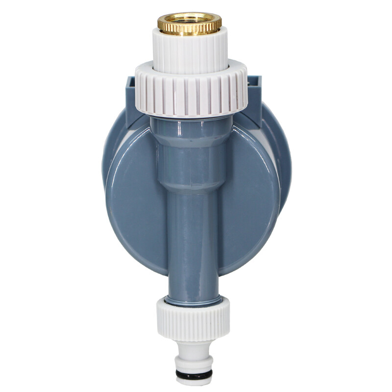 Augstas kvalitātes lietus sensora lodveida vārsta taimeris, automātisks laistīšanas apūdeņošanas kontrolieris, ūdensnecaurlaidīgs šļūtenes sistēmas darbs nulles spiediena