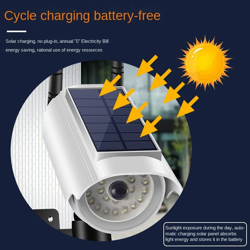 Sienas gaismas ūdensnecaurlaidīgs āra kustības sensors, simulācijas novērošanas kamera, gaismas dārza durvis, priekšējās ceļa kāpnes LED saules sensors