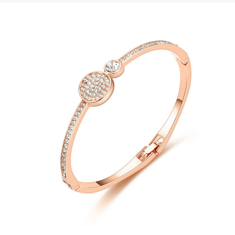 Korejas versija nišas zvaigžņotās debesis dimanta rokassprādze Eiropas un Amerikas modes universāla atvērta rokassprādze pārrobežu piegādes rotaslietas