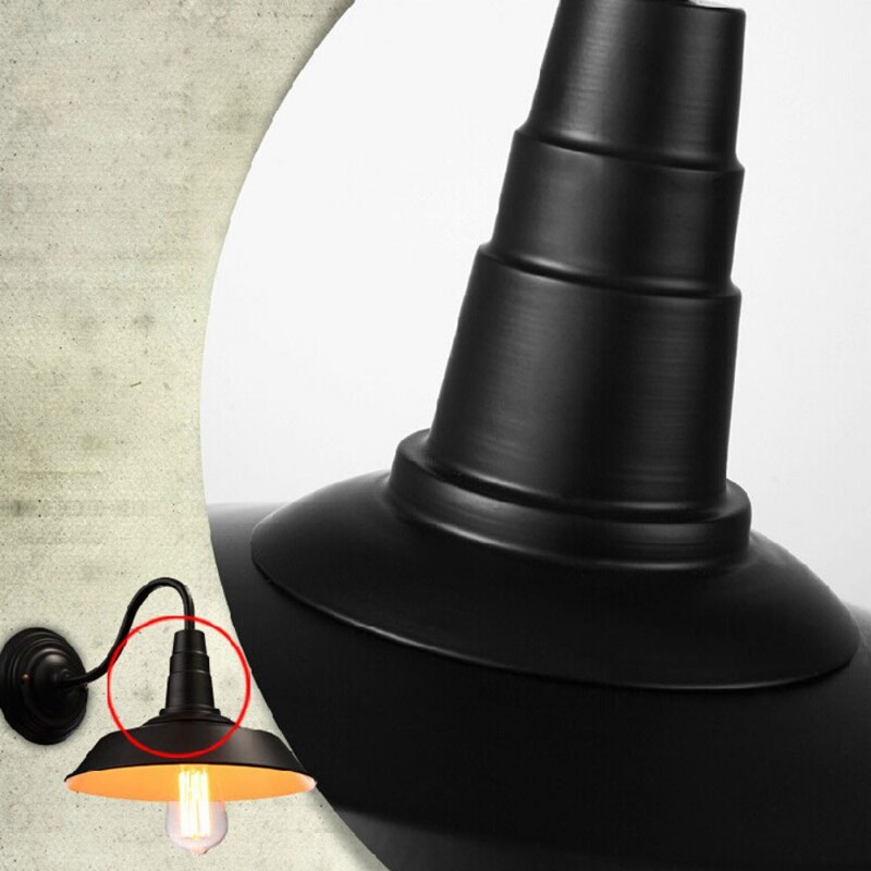 Retro vintage sienas spuldze Loft rūpnieciskā rūsa amerikāņu stila āra iekštelpu gaismeklis koridors Aisel bārs ūdensizturīgs