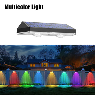 1/2/4/6kom solarna vanjska zidna svjetiljka LED vodootporna rasvjeta Zidna svjetiljka za dekoraciju dvorišta za vanjski zid verande ili vrta