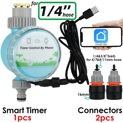 Sprycle automātiskais bezvadu viedā WiFi ūdens taimeris mājas dārza laistīšanas tālvadības pults āra siltumnīcas augam