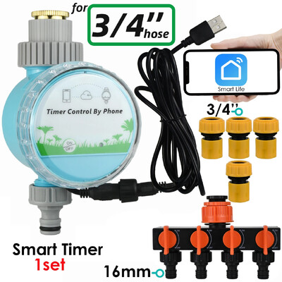 Sprycle automātiskais bezvadu viedā WiFi ūdens taimeris mājas dārza laistīšanas tālvadības pults āra siltumnīcas augam