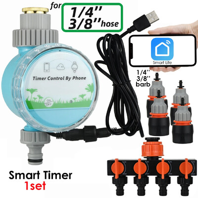 Sprycle automātiskais bezvadu viedā WiFi ūdens taimeris mājas dārza laistīšanas tālvadības pults āra siltumnīcas augam