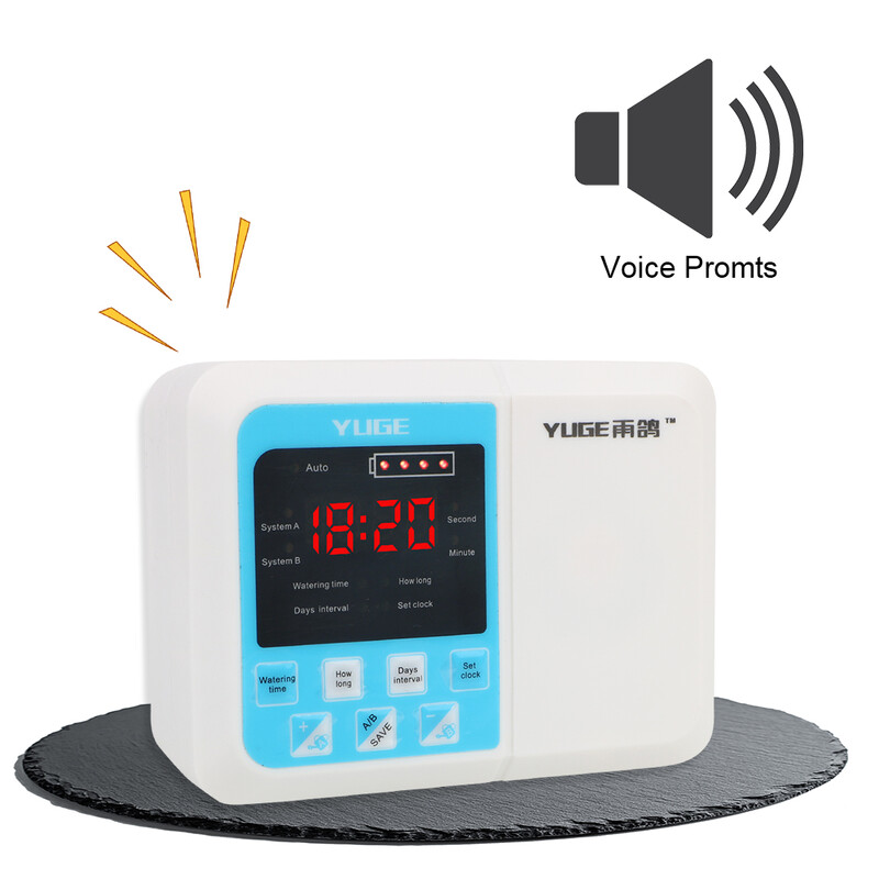 Laistīšanas ierīce augiem Dārza pilienveida apūdeņošanas ierīce Taimeris sistēma Inteliģenta automātiska dubultsūkņa kontrolieris Saules enerģija