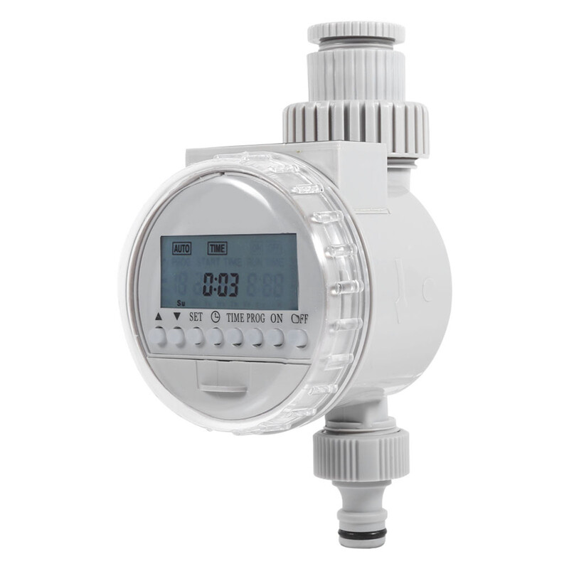 Kontroler automatskog navodnjavanja na solarni pogon, LCD digitalni mjerač vremena za navodnjavanje Programabilni ventil za vodu za vrtnu farmu